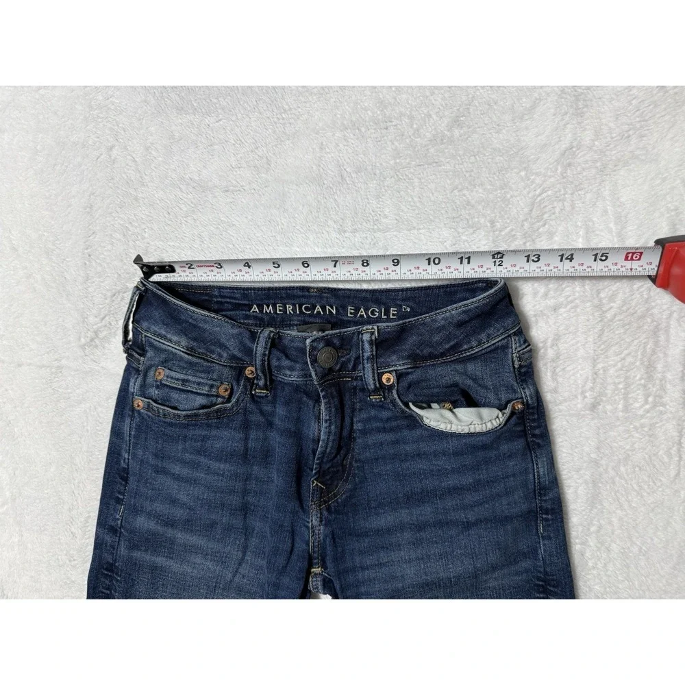 American Eagle Jeans Mens 24x28 Blue Original‎ Bootcut Medium Wash